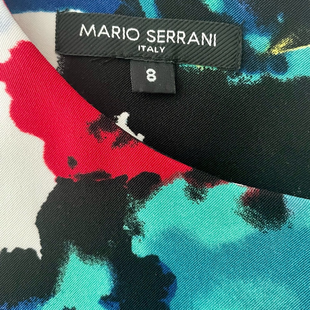 Mario Serrani Italy Women’s Sleeveless Stretch Dress Size 8 NWOT - Picture 8 of 12